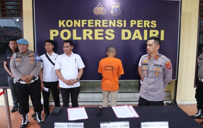 Tersangka Cabul Putri Kandung Minum Detergen, Diduga Coba Bunuh Diri