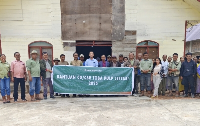 TPL Salurkan Bantuan Material ke Gereja HKBP Aek Raja
