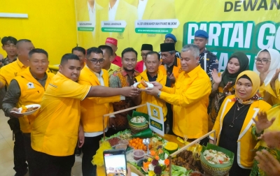 HUT ke-61 Golkar Asahan Digelar Secara Sederhana