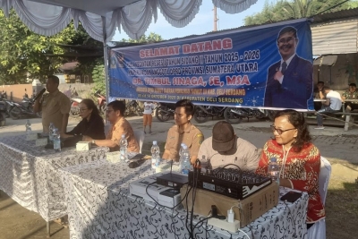 BPJamsostek Tanjungmorawa Sosialisasi Program Jamsos Ketenagakerjaan di Desa Buntu Bedimbar