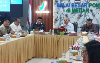 BBPOM Medan Gelar Koordinasi CJS, Kolaborasi Lintas Sektor Awasi Obat Makanan