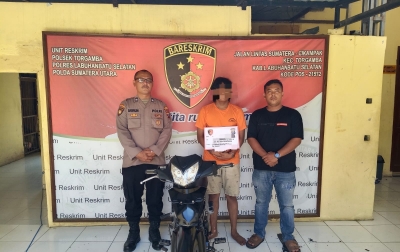 Polsek Torgamba Tangkap Pelaku Curat di Riau