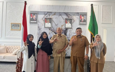 Bupati Afandin Berikan Beasiswa ke Turki kepada Hafidzah Asal Langkat