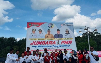 Kontingen PMR/PMI Palas Raih Lima Tropi Jumbara 1 se-Tabagsel