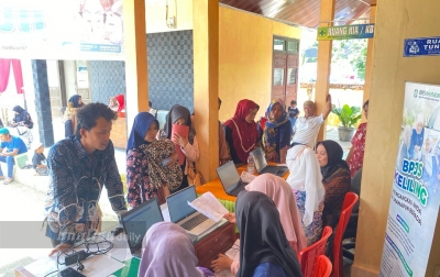 BPJS Kesehatan Keliling Desa, Jemput Bola Hingga ke Pelosok Tabagsel