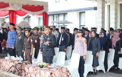 Kapolres Labuhanbatu Hadiri Peringatan Hari Sumpah Pemuda ke-97 di Labura