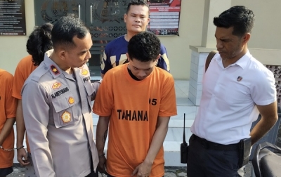 Tak Sampai 24 Jam, Polsek Medan Baru Bekuk 3 Begal Bersajam