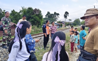 Pria di Simalungun Tewas Tersambar Kereta Api