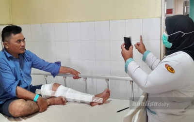 Sedang Lelap, Binsar Dipatuk Ular Kobra di Kasur