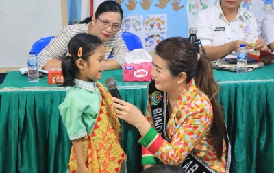 Bunda PAUD Nias Barat Tekankan Pola Hidup Sehat Sejak Dini