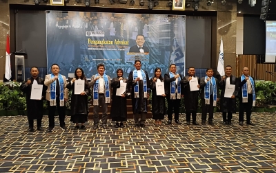 Peradi Angkat 146 Advokat Baru di Medan, Tekankan Integritas dan Ketaatan Kode Etik