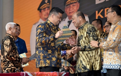 Distribusikan Lagi DBH ke Kabupaten/Kota Rp601 Miliar, Bobby Nasution Harap Dimaksimalkan untuk Kesejahteraan Rakyat