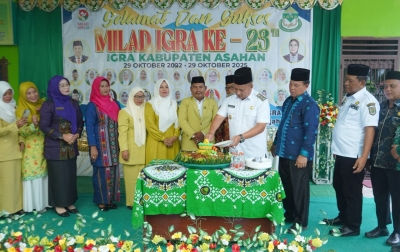 Wakil Bupati Asahan Hadiri Milad IGRA ke-23 Tahun