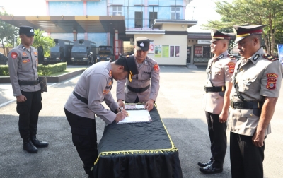 Dua Kasat di Polres Aceh Tenggara Diganti, Kapolres Pimpin Langsung Sertijab