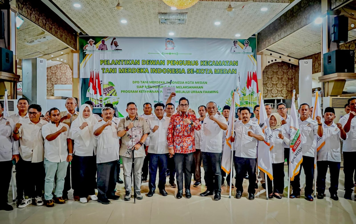 Pemko Medan Dukung Tani Merdeka Indonesia
