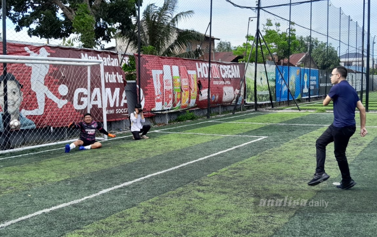 Sambut HUT ke-14 Partai NasDem: Ketua DPD NasDem Kota Medan Afif Abdillah Buka Pertandingan Mini Soccer