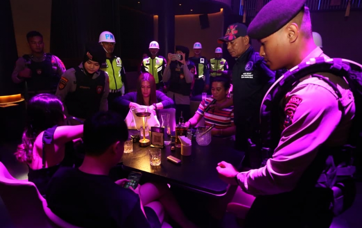 Polda Sumut Tegaskan Komitmen Perangi Narkoba Lewat Razia Gabungan di THM Medan