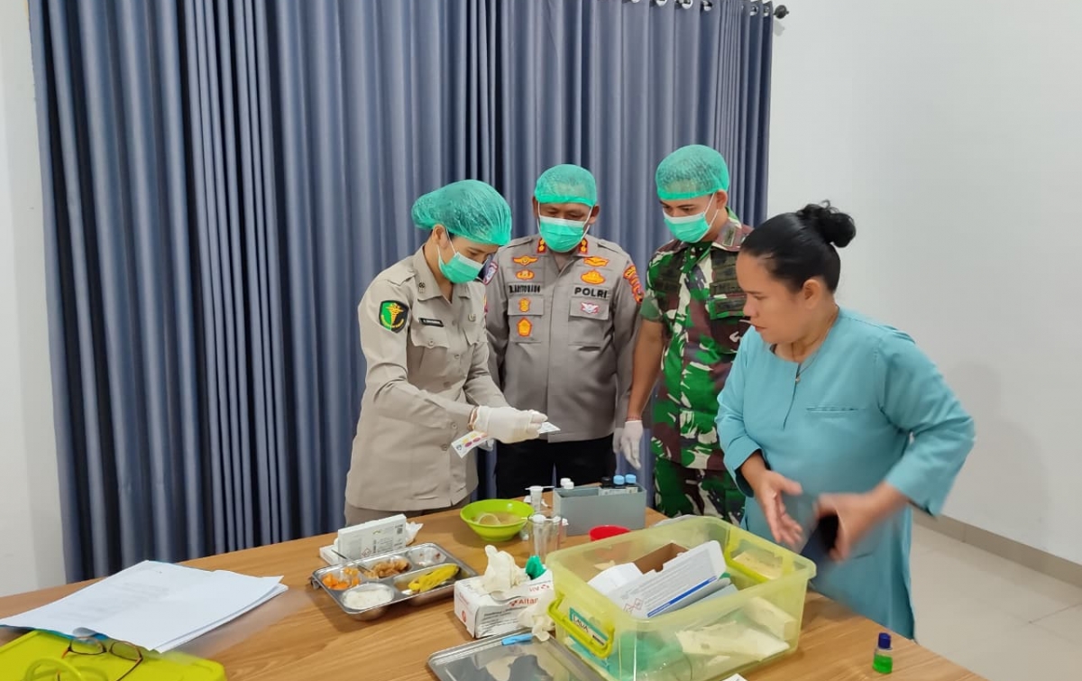 Kapolres-Dandim Simalungun Kompak Pastikan SPPG Berjalan Sesuai Prosedur