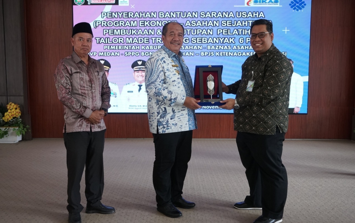 Sinergi Pemkab Asahan, Baznas, dan BBPVP Medan Wujudkan Masyarakat Produktif dan Mandiri