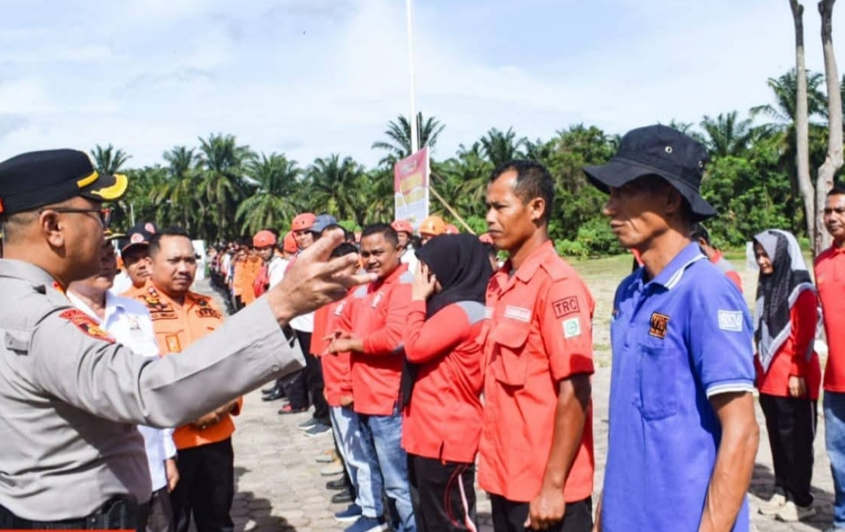 Kapolres Palas  Minta Petugas dan Relawan Bergerak Cepat