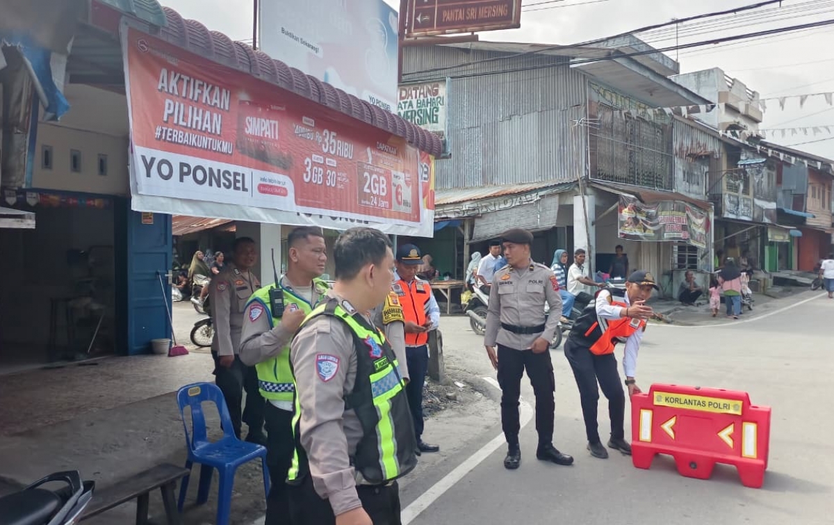 Jajaran Polres Sergai Sukses Amankan Tabligh Akbar MTMD