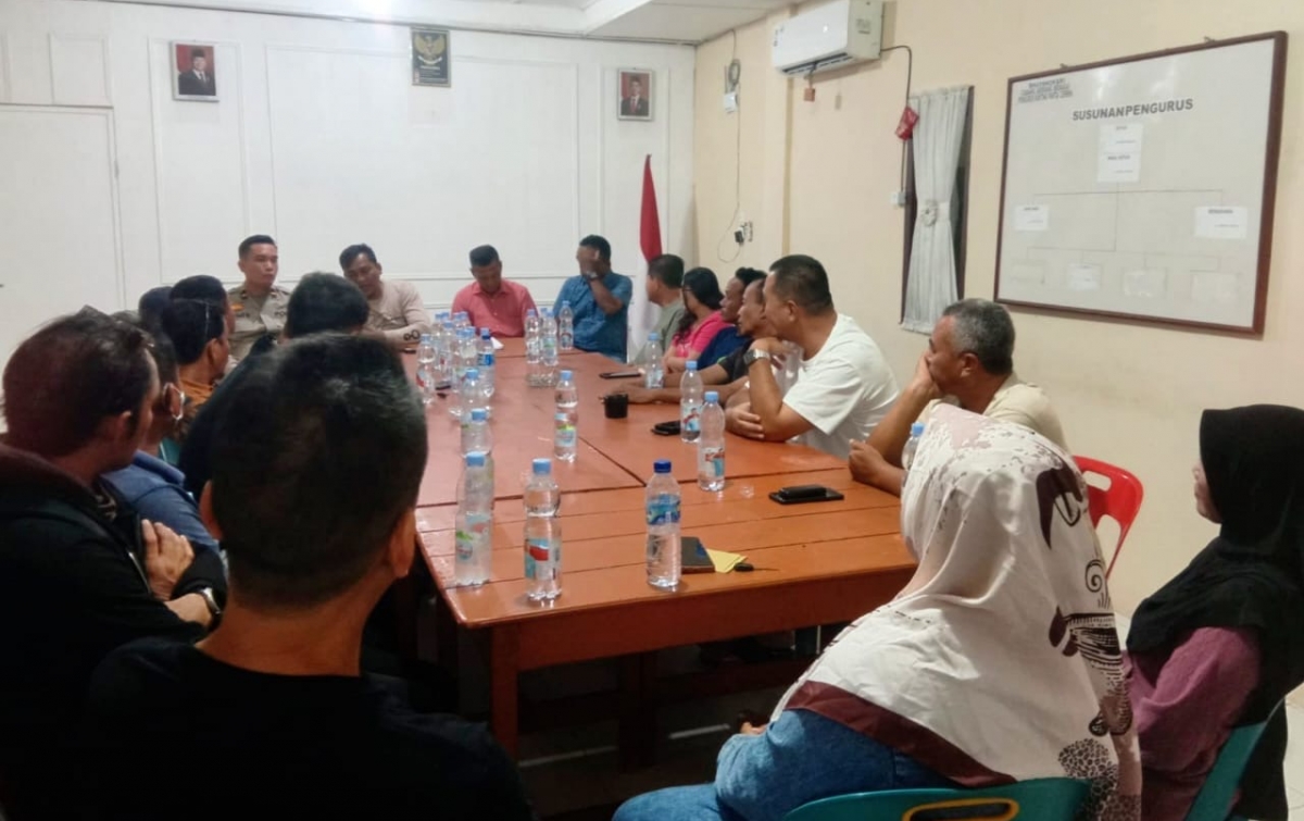 Kapolsek Pantai Cermin Rangkul Pengusaha, Dorong Iklim Usaha Aman dan Kondusif