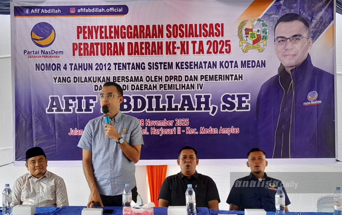 Afif Abdillah Imbau Warga Pengguna UHC: Dalam Setahun Harus Cek Kesehatan Agar BPJS Kesehatan Tidak Mati