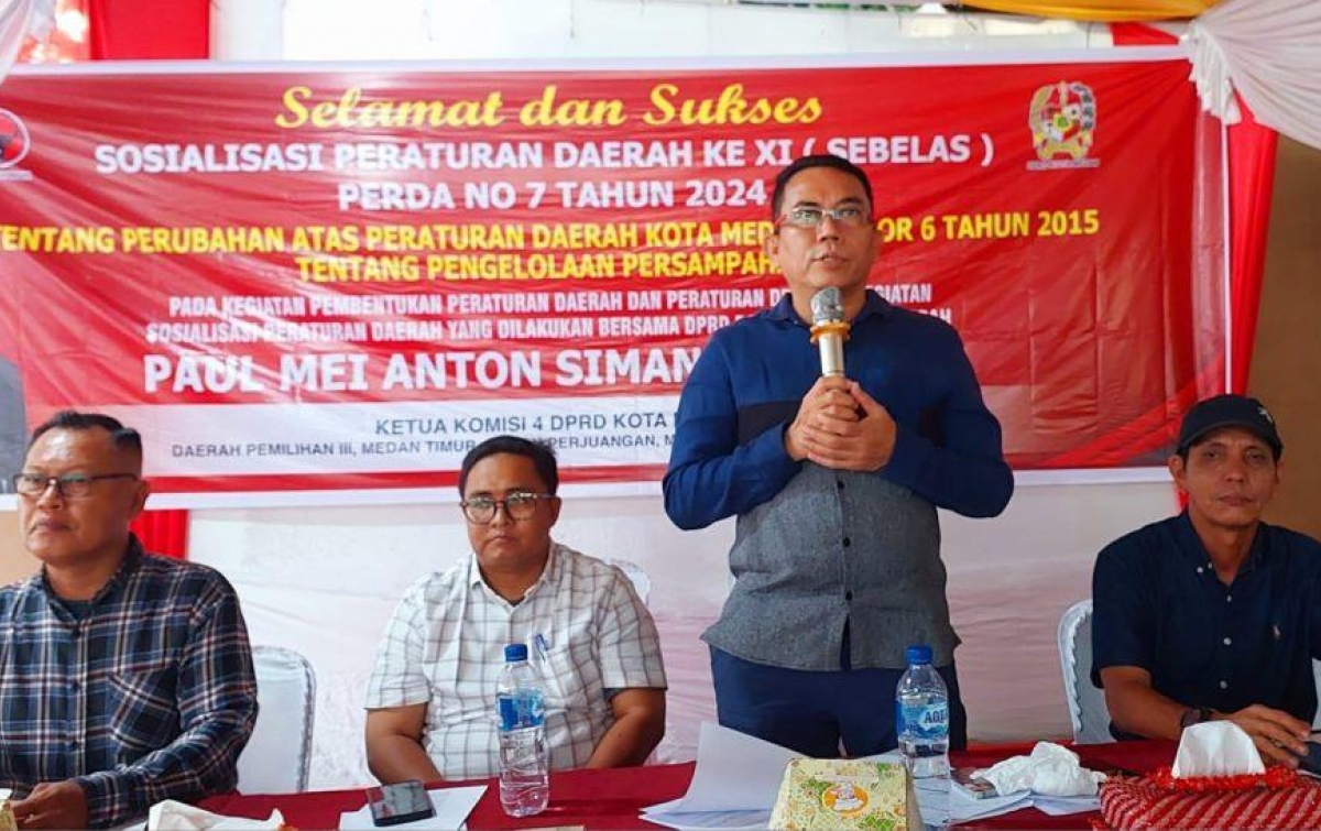 Sosper Paul MA Simanjuntak: Masyarakat Diajak Tetap Menjaga Kebersihan Lingkungan
