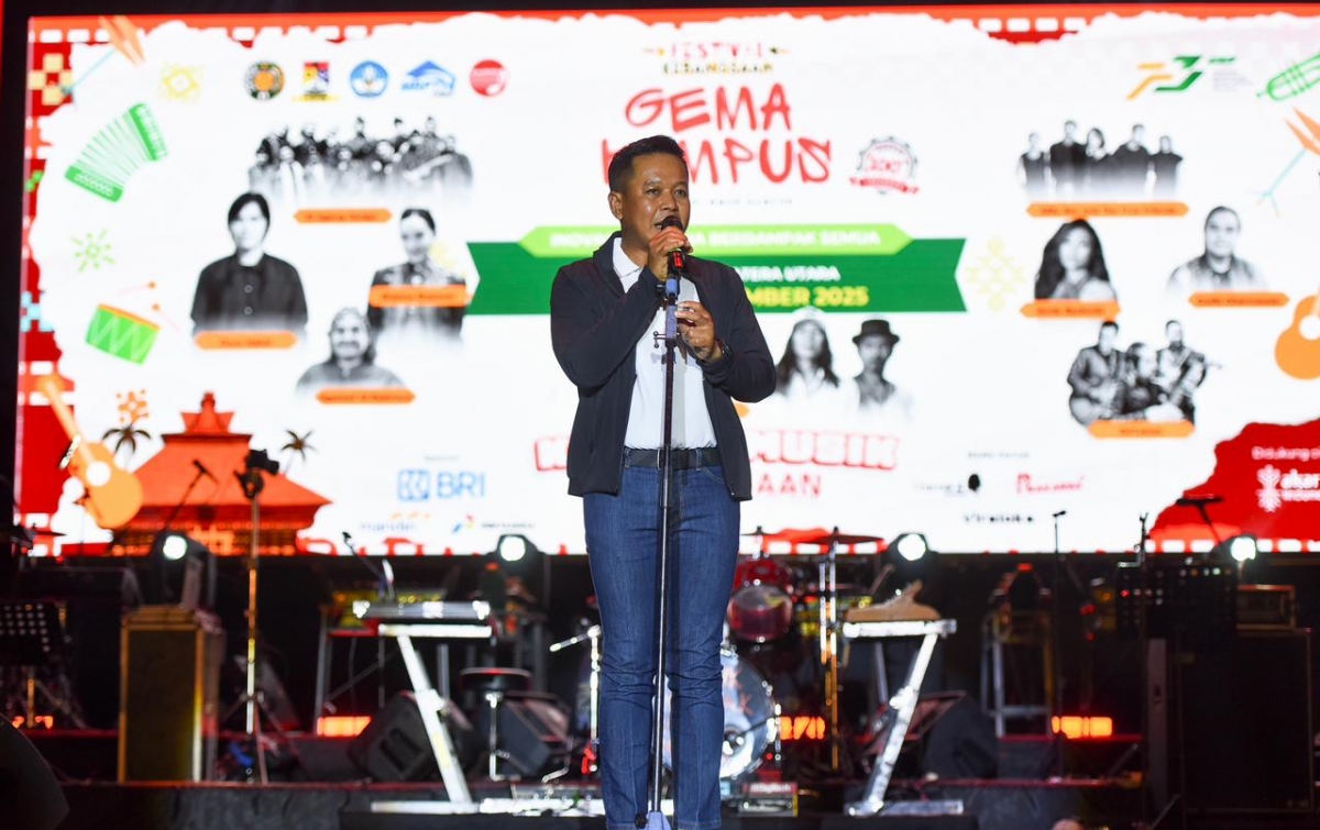 Festival Kebangsaan GEMA KAMPUS di USU Meriah dan Penuh Makna, Prof Muryanto Amin Serukan Pentingnya Persatuan