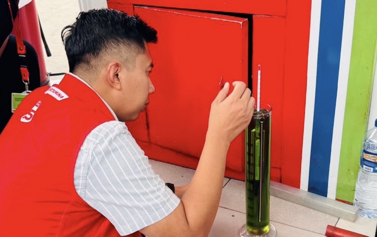 Pertamina Patra Niaga Sumbagut Pastikan Kualitas BBM di SPBU Sekitar Kampung Lalang Sesuai Spesifikasi