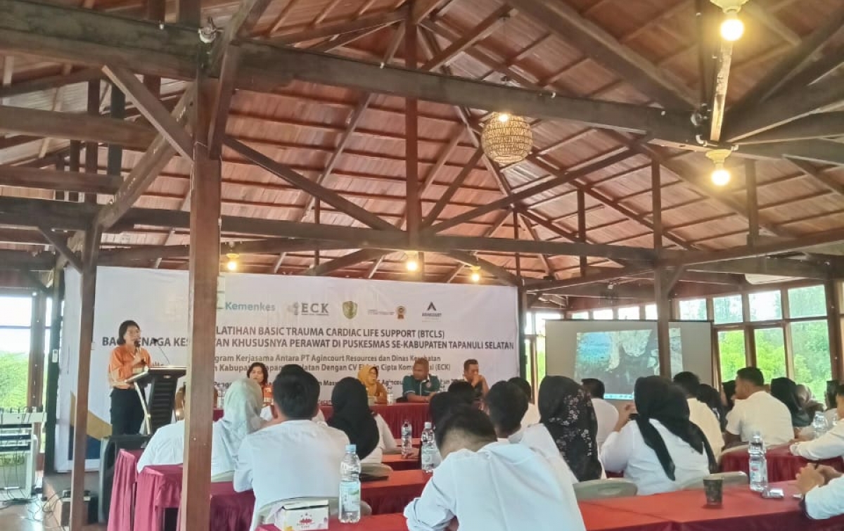PT AR dan Dinkes Tapsel Tingkatkan Kompetensi Perawat Lewat Pelatihan BTCLS