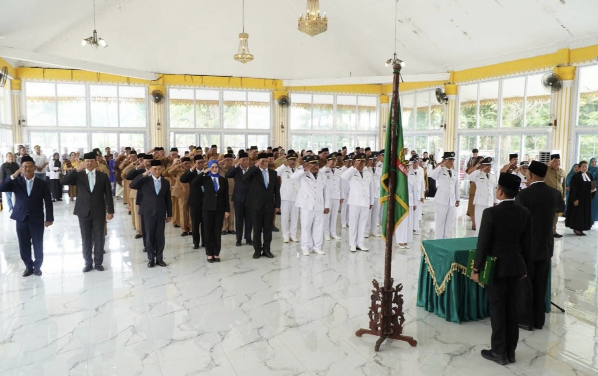 Bupati Afandin Lantik 86 Pejabat Struktural dan Fungsional Langkat