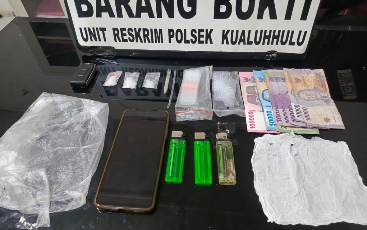 Diduga Pengedar Narkoba, Pria Pekerja Serabutan Diringkus Polsek Kualuh Hulu