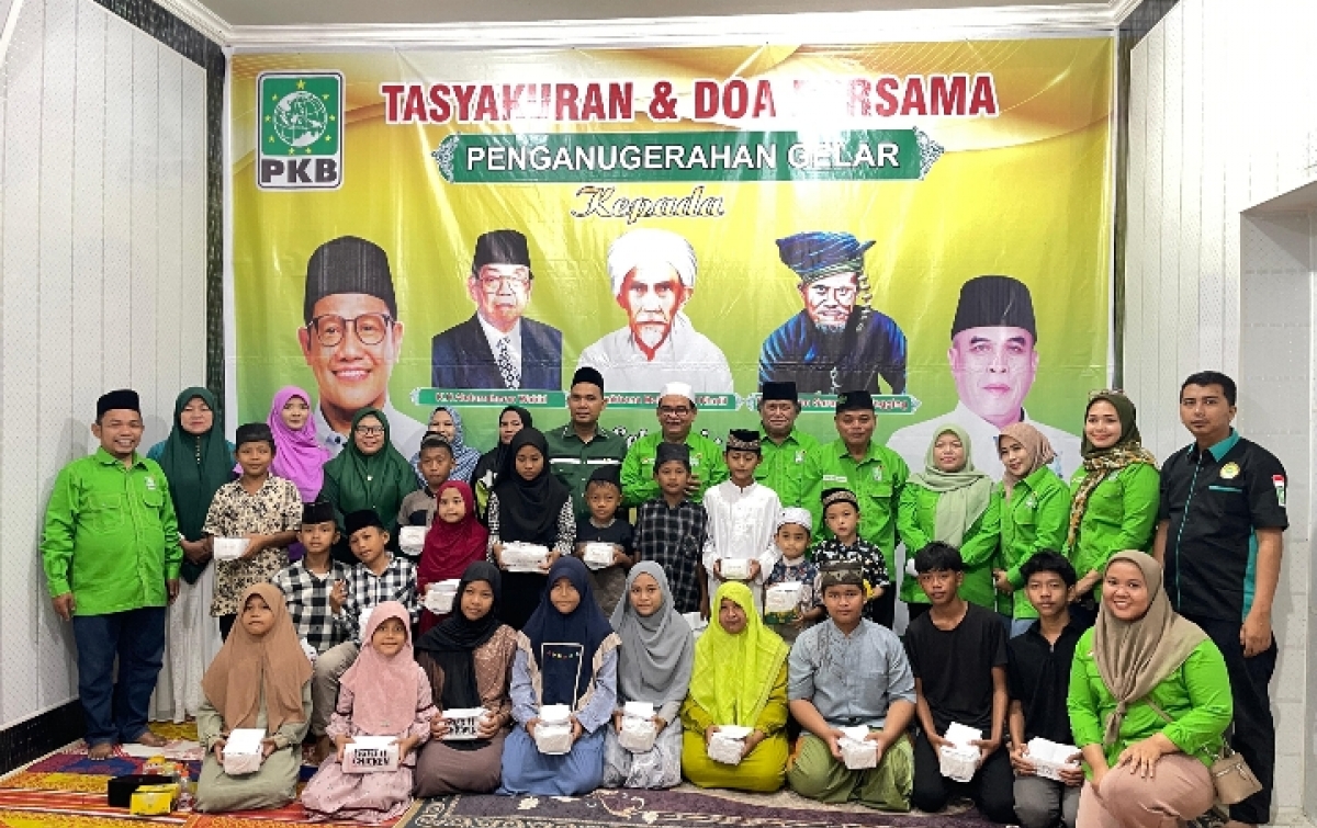 PKB Sumut Gelar Syukuran Atas Penganugrahan Pahlawan untuk Gusdur