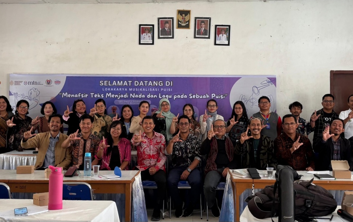 Sanggar Maduma Gelar Lokakarya Musikalisasi Puisi Perdana di Humbang Hasundutan