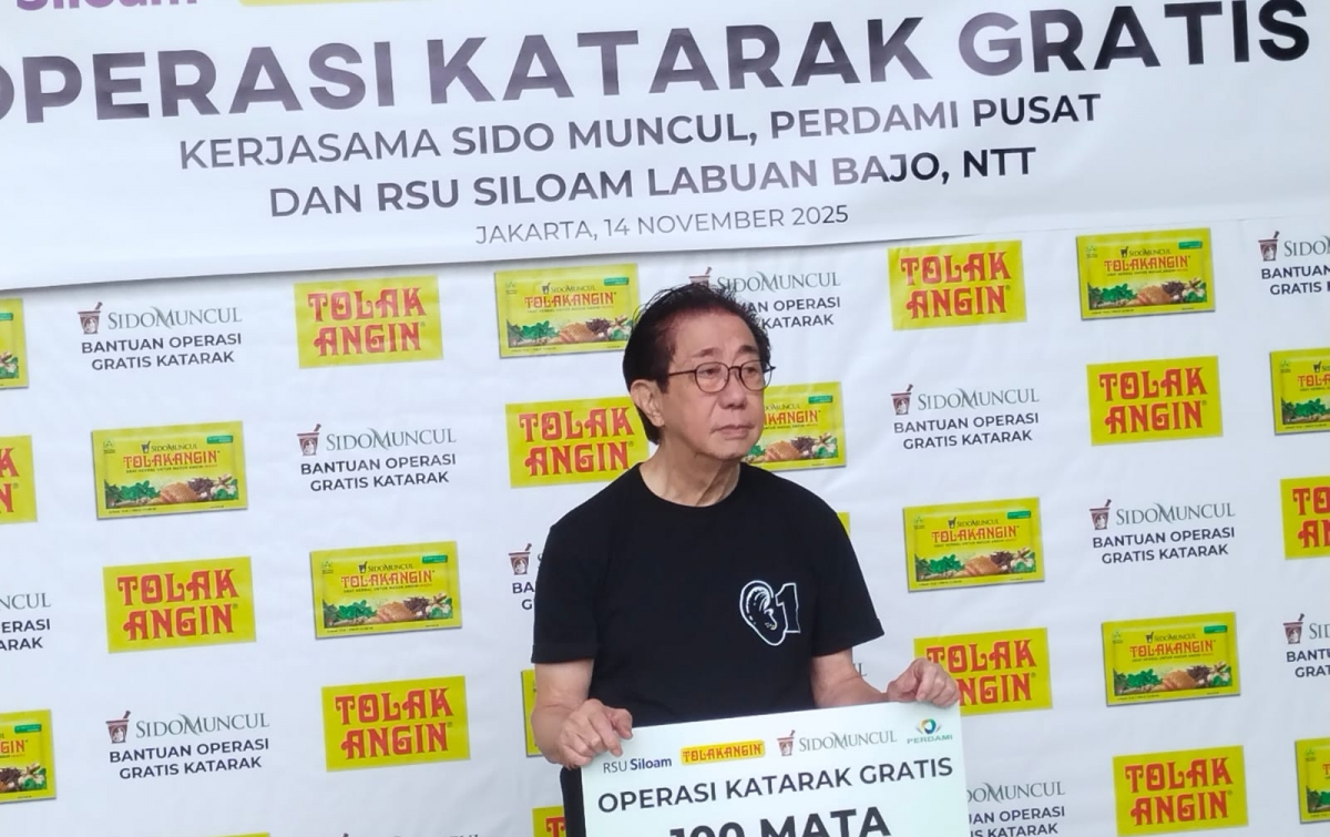 Bakti Sosial Sido Muncul Operasi Katarak 100 Pasien di Labuan Bajo