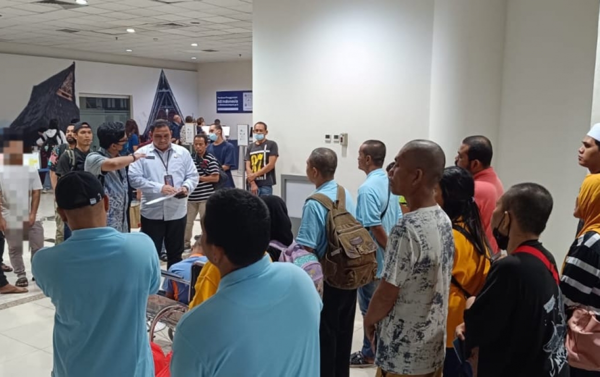 17 WNI Bermasalah Dideportasi dari Malaysia, 2 Diantaranya Anak-anak