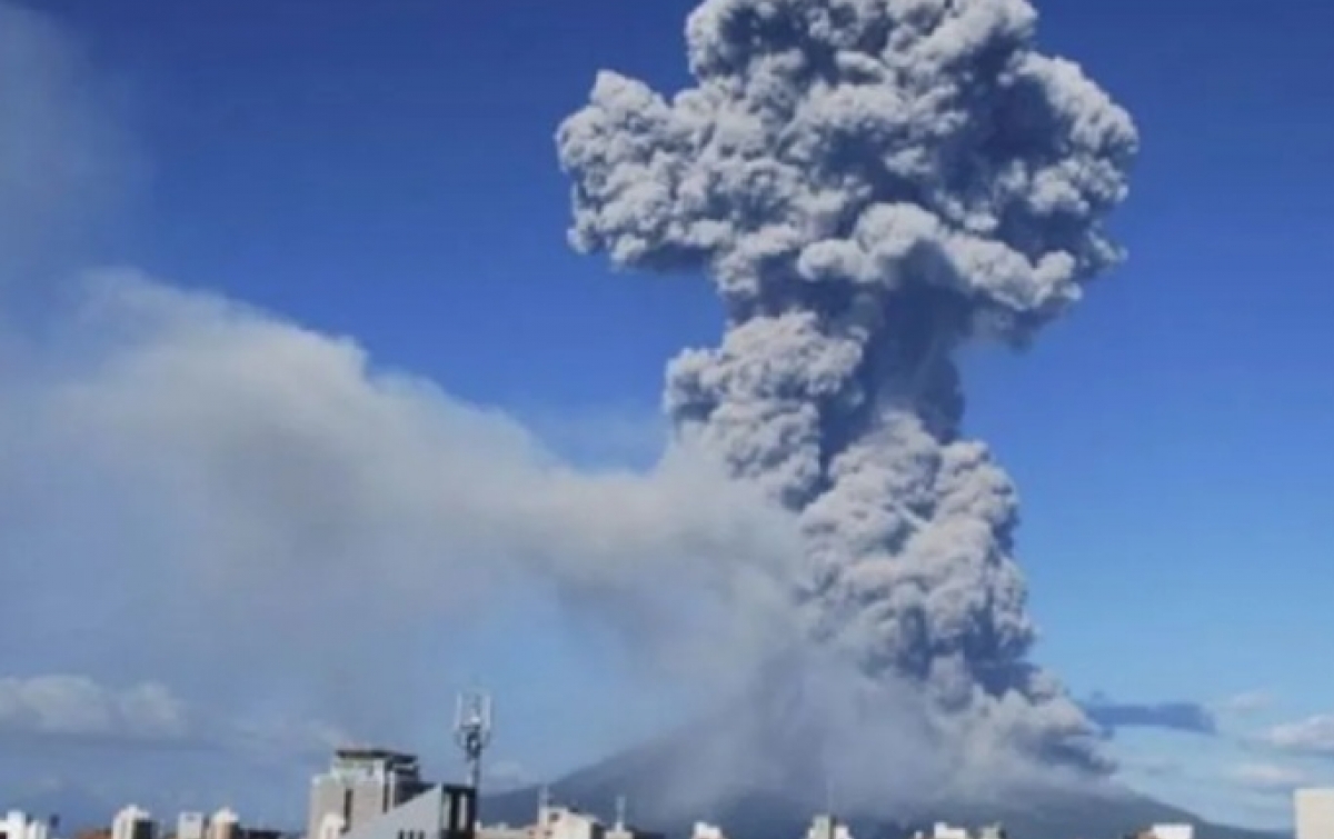 Gunung Sakurajima di Jepang Meletus, Tak Ada Korban