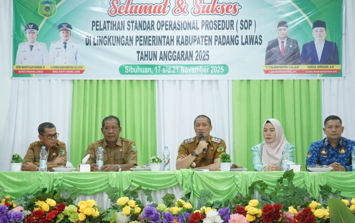 Sebanyak 80 Pejabat di Palas Dilatih untuk Peningkatan Kompetensi