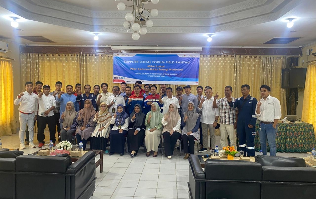 Perkuat Transparansi, PEP Rantau Field Ajak Mitra Kerja Lokal Kolaborasi Dukung Kelancaran Operasi