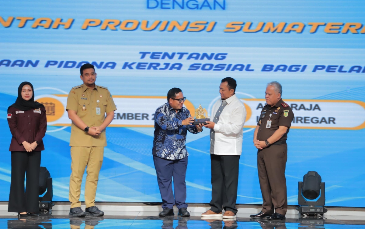 Kejagung, Pemprov Sumut dan Jamkrindo Berkolaborasi Dukung Pelaksanaan Pidana Kerja Sosial