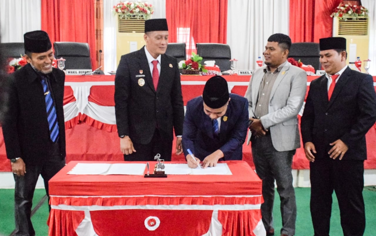 Pemkab Palas Bersama DPRD Sepakati KUA PPAS RAPBD 2026,  PAD Naik Menjadi Rp 58,153 M