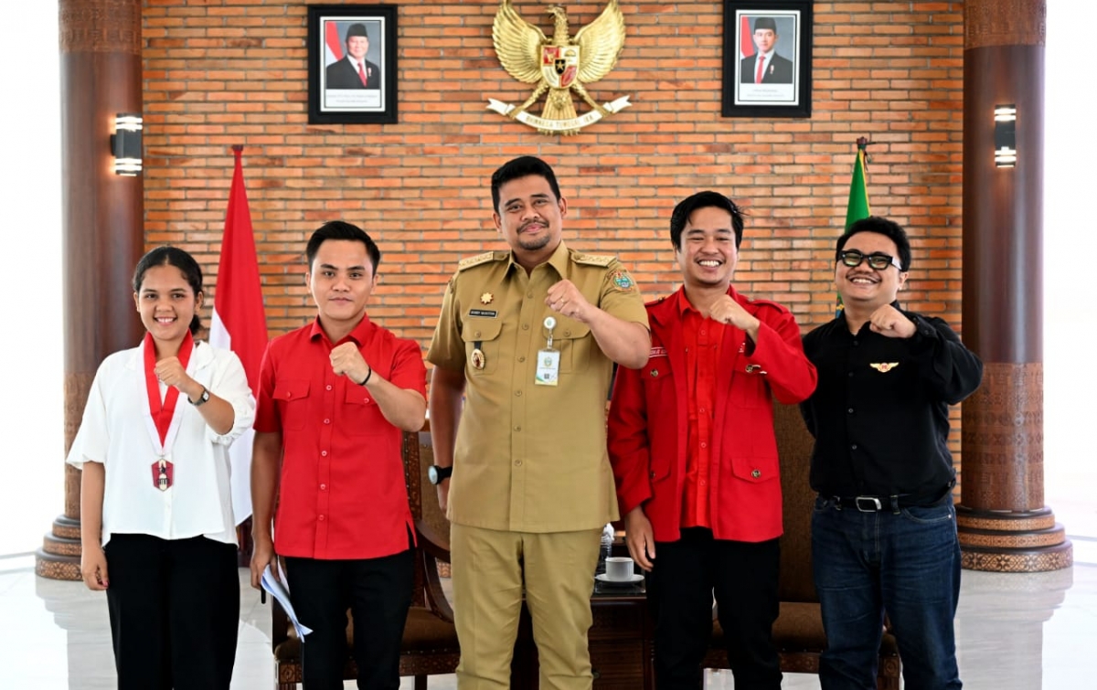 Bobby Nasution Apresiasi GMNI Sumut, Kolaborasi Sukseskan Program Pemerintah