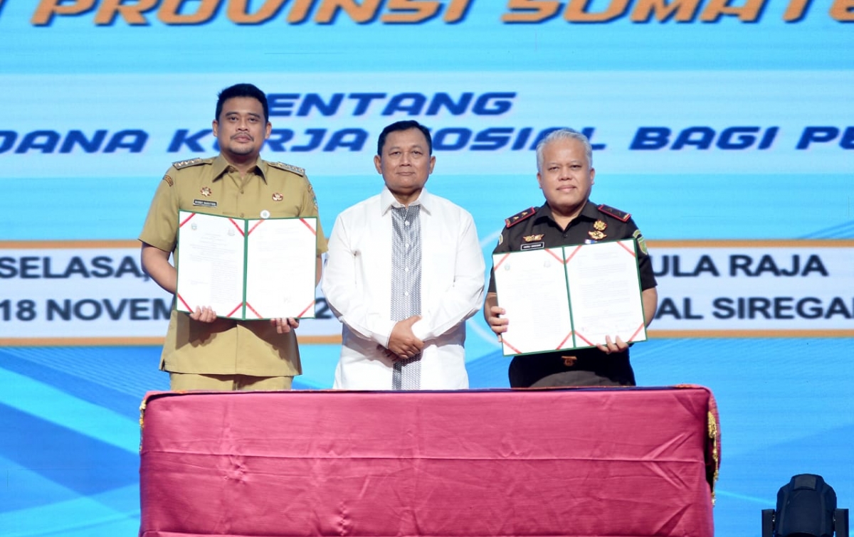 Sumut Provinsi Ketiga Terapkan Restorative Justice,  Bobby Gandeng Kejatisu Wujudkan Keadilan Humanis