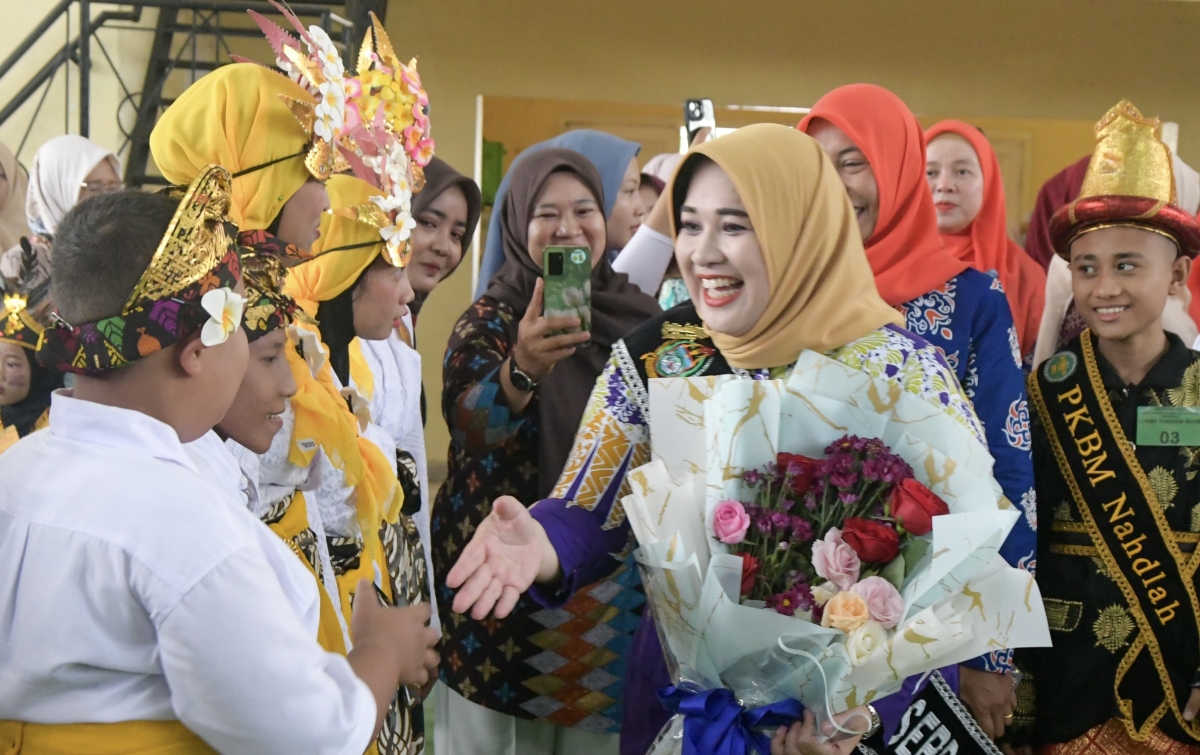 Ketua TP PKK DS Jelita Asri Ludin Tambunan Buka Gebyar Anak Berkebutuhan Khusus