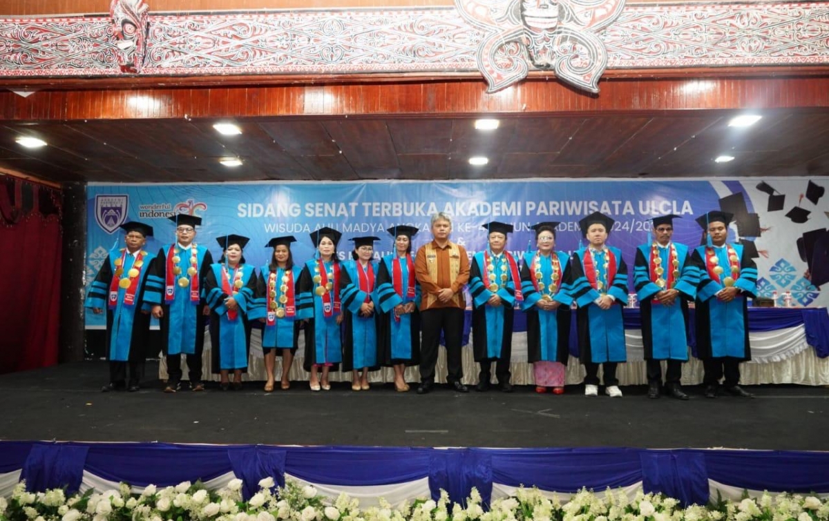 Sampaikan Orasi Ilmiah Wisuda Akpar ULCLA Tarutung, Wabub Taput: Penting Membentuk Generasi 4B