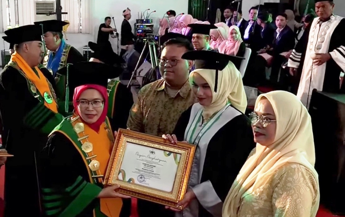 UINSU Medan Wisuda 1.736 Lulusan, Rektor: Alumni UIN Paling Dekat Kiprahnya dengan Masyarakat