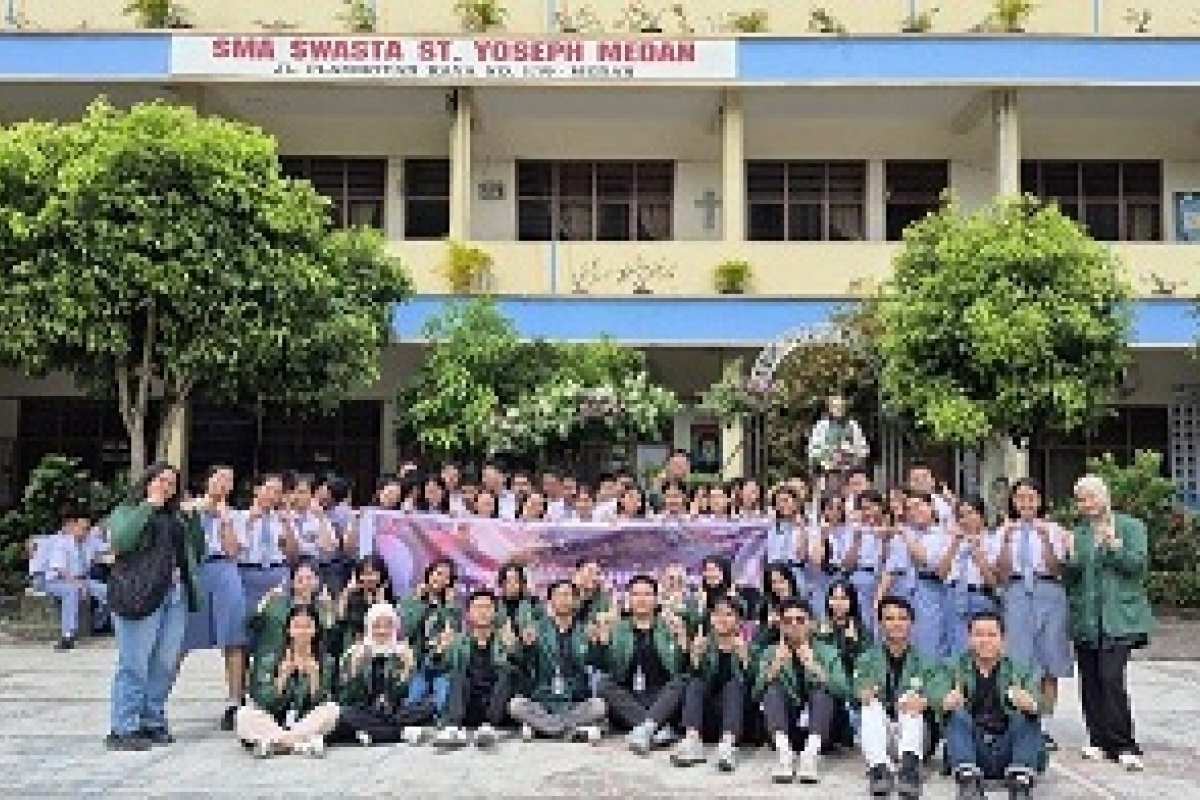 Mahasiswa USU Hadirkan Gerakan Anti-Perundungan di SMA Santo Yoseph Medan: Ajarkan Empati, Bangun Keberanian