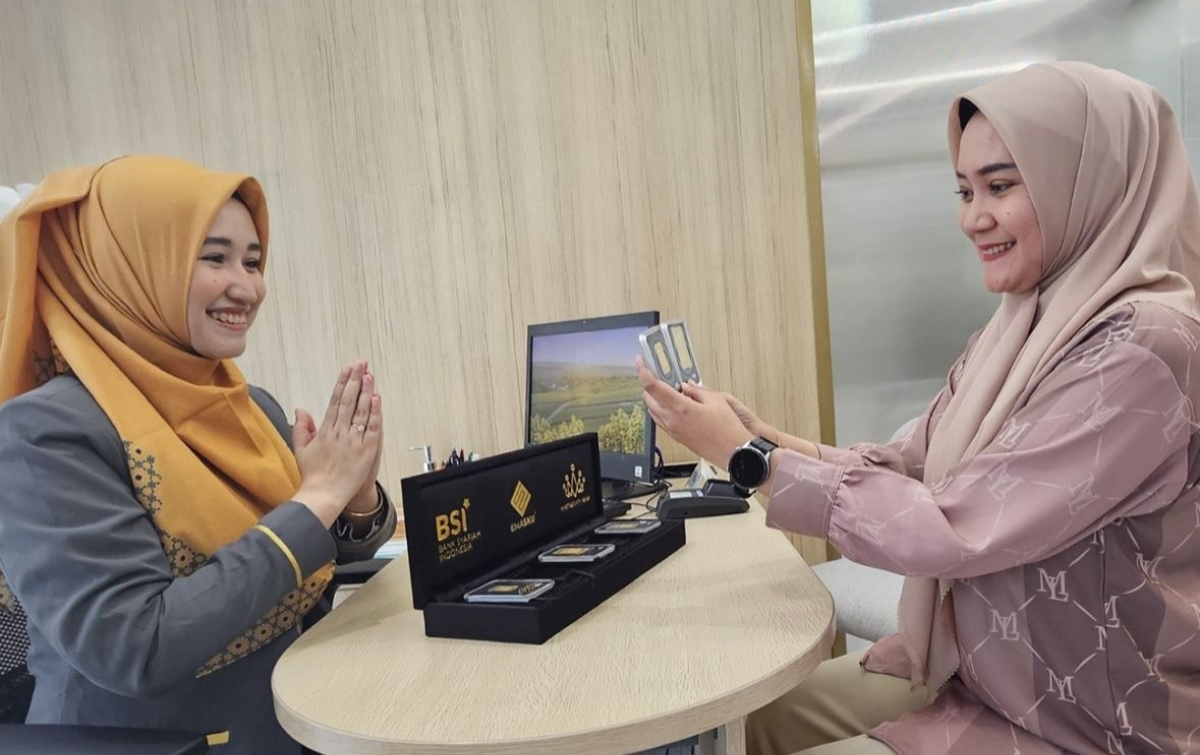 Diminati Generasi Milenial, Bisnis Cicil Emas BSI Region Medan Melejit Capai 115%