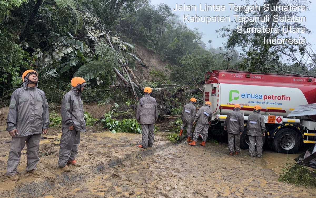 Pertamina Patra Niaga Sumbagut Pastikan Distribusi Energi Tetap Aman Pasca Banjir di Tapanuli Tengah